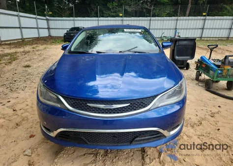 2015 Chrysler 200 C из США, поврежденный, VIN 1C3CCCCB9FN603113